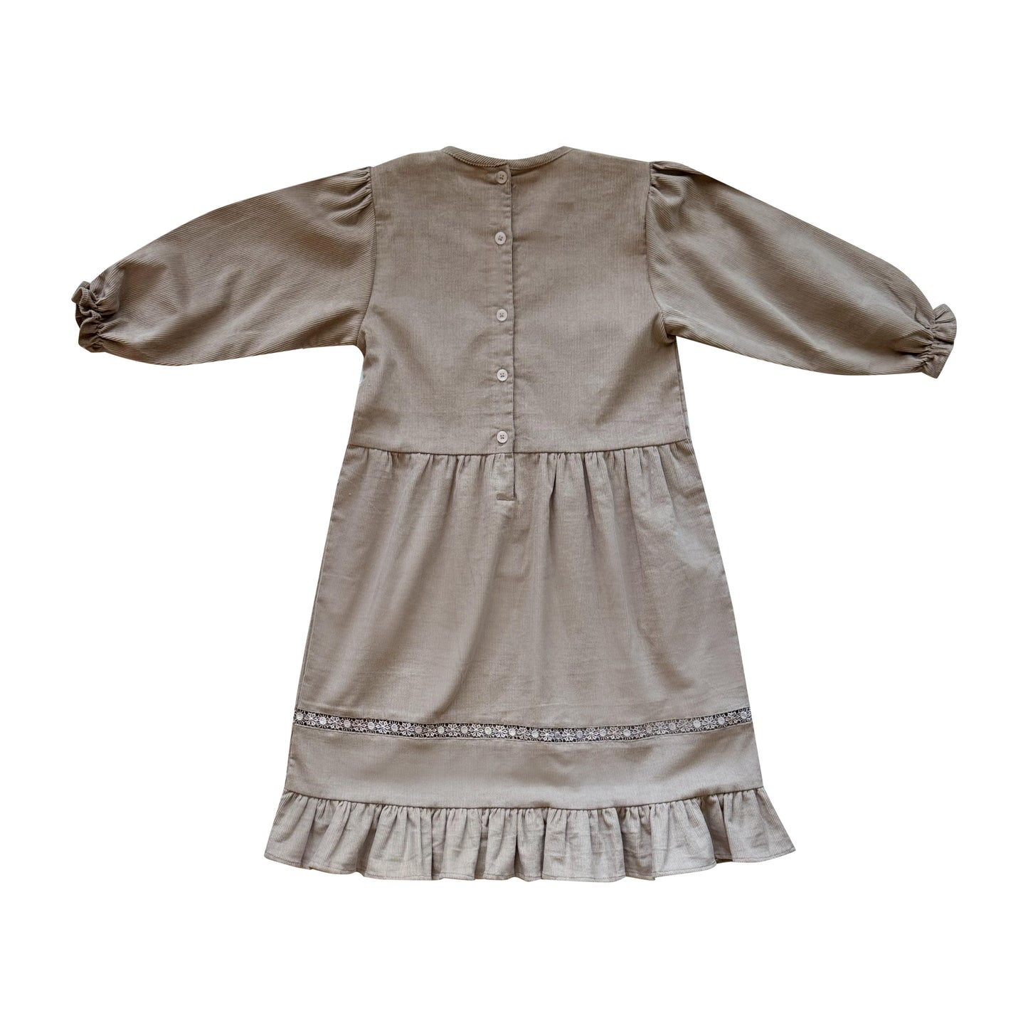 Autumn corduroy dress