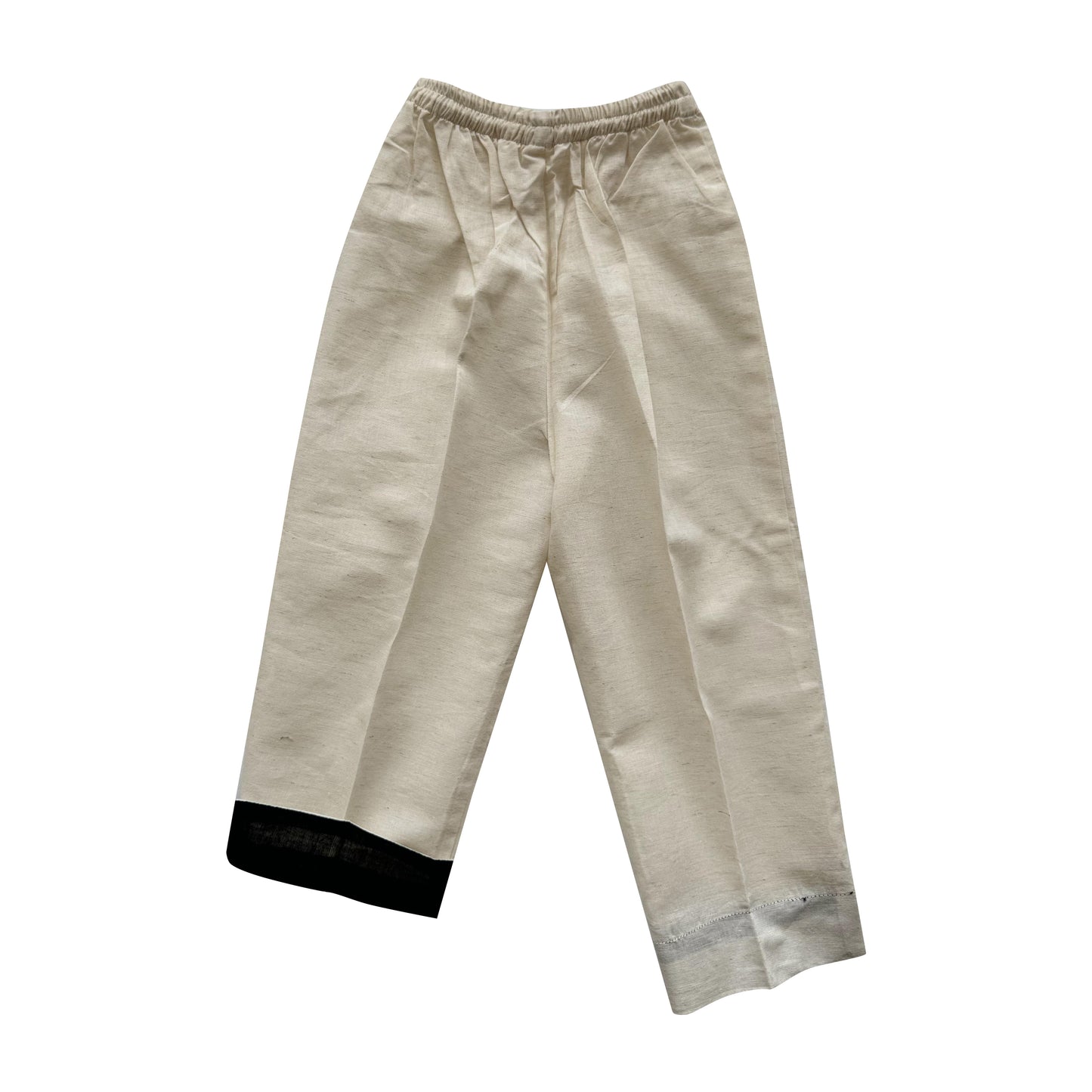 Linen Black and white cordset