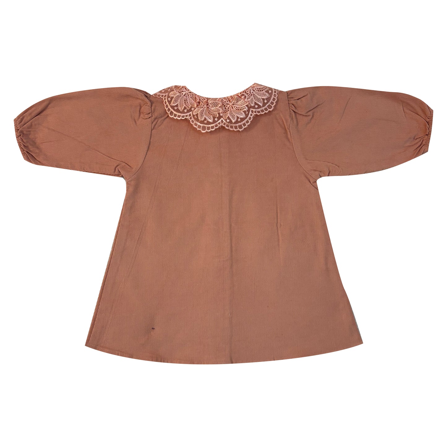 Coral corduroy Dress