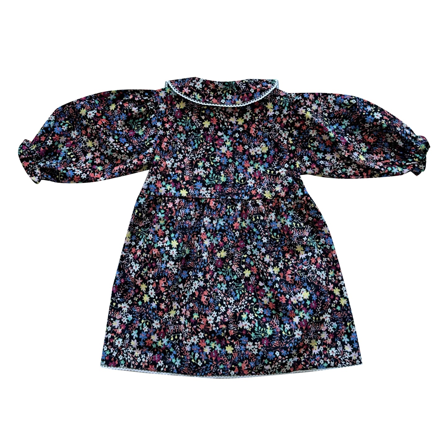 Francine Printed Corduroy Dress