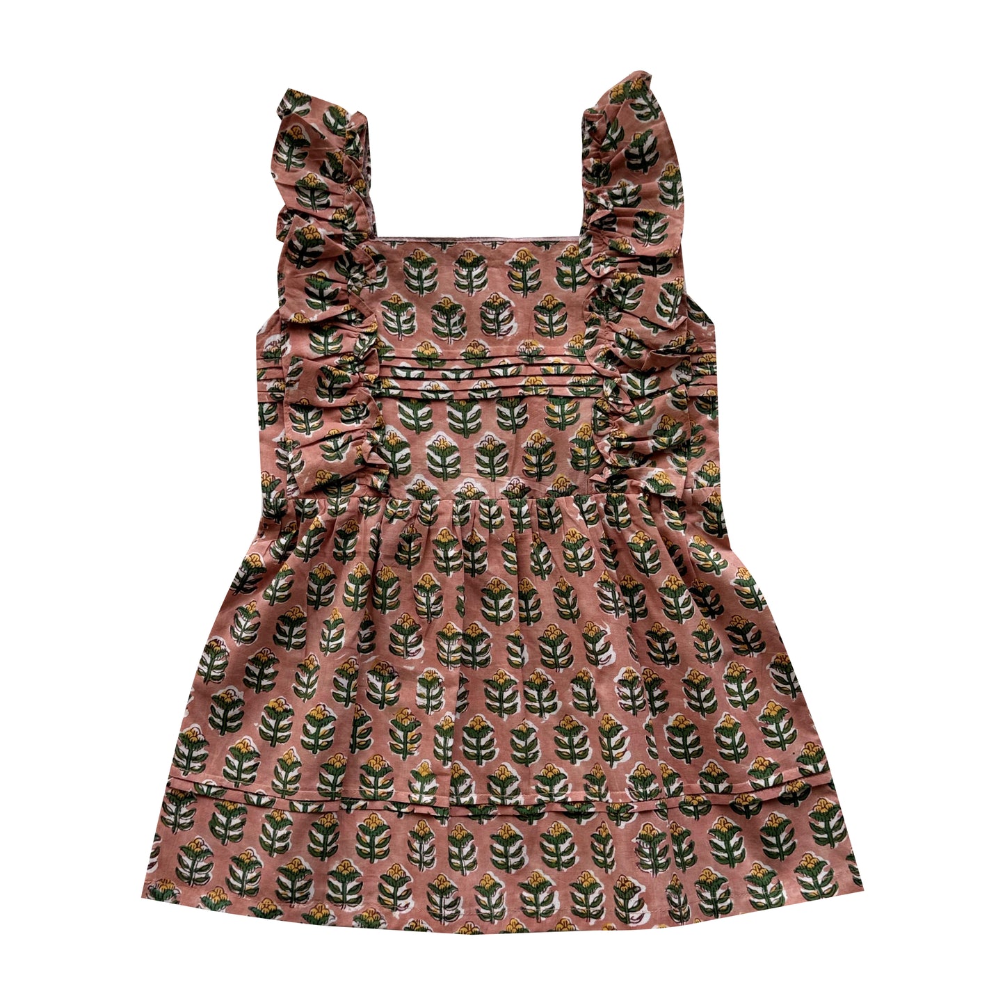 Heidi block Print dress
