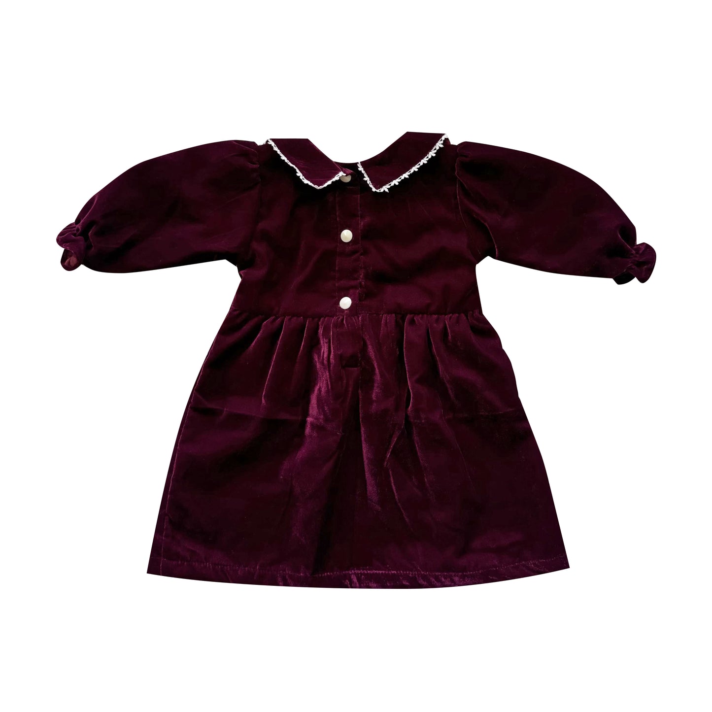 Ruby Velour Dress