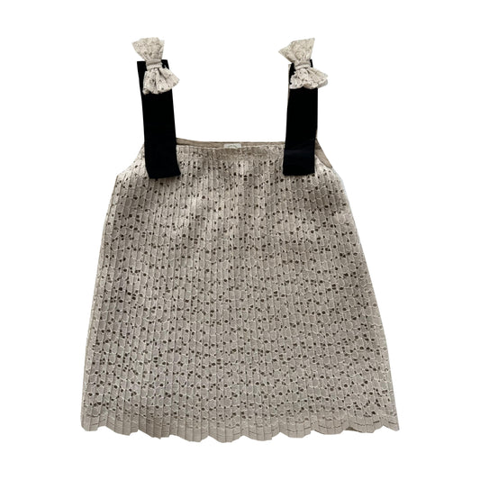 Silver Lace Dress