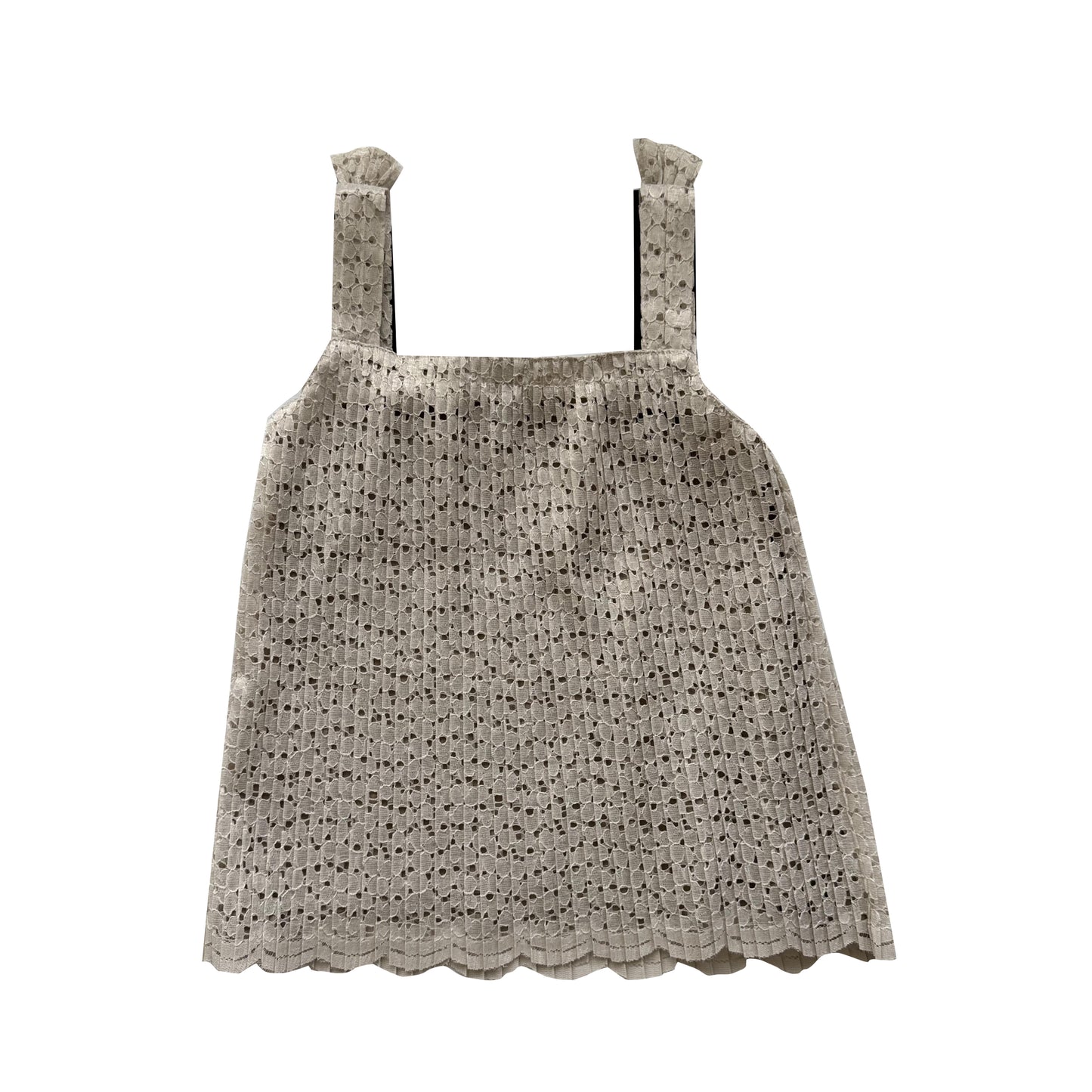 Silver Lace Dress
