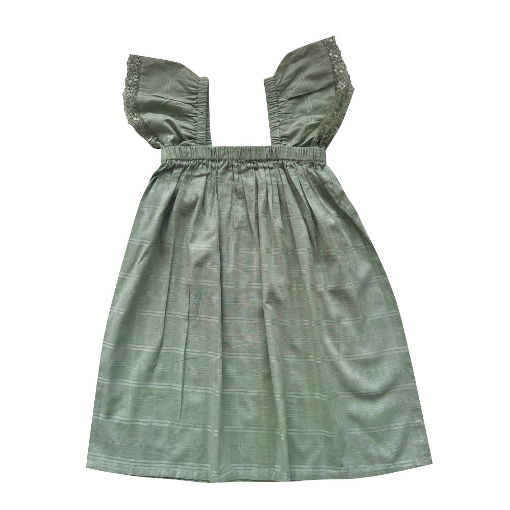 Lacy Sage Dress
