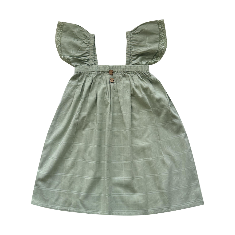 Lacy Sage Dress
